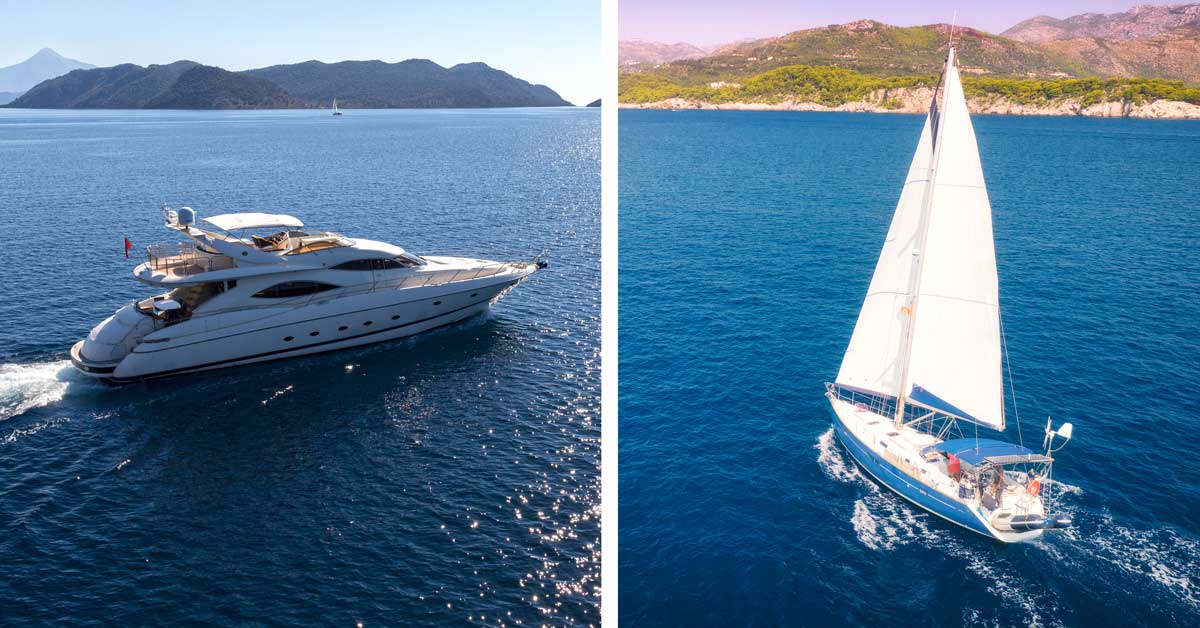 Yacht vs Sailboat