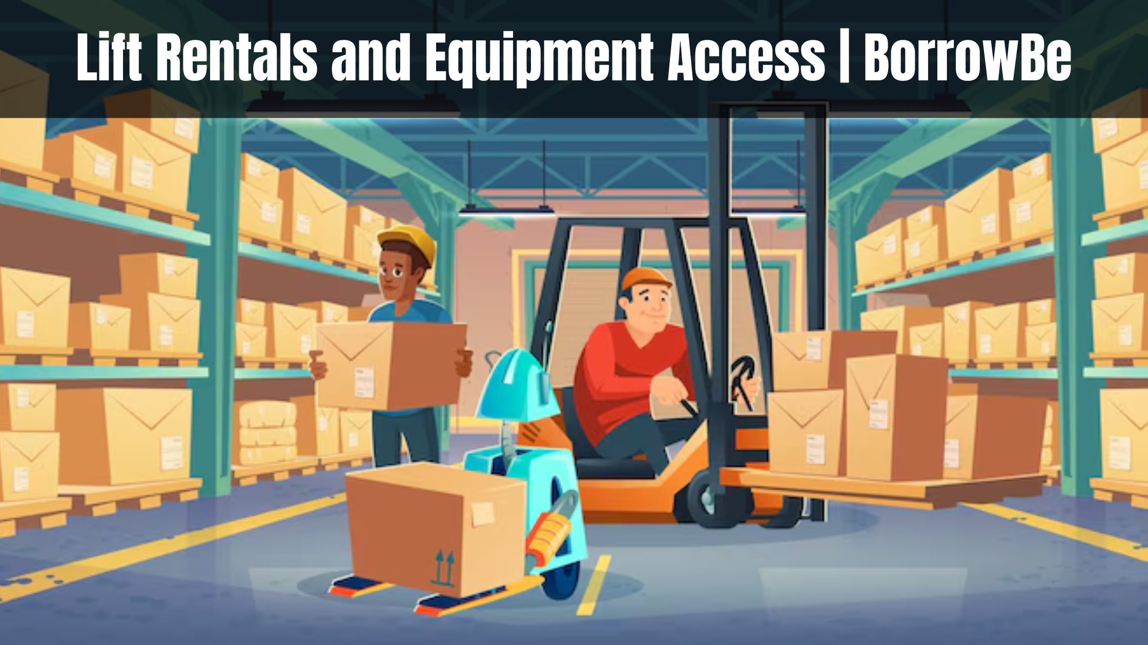 BorrowBe auto shop rental showcasing a well-equipped workspace for automotive repairs and maintenance services.