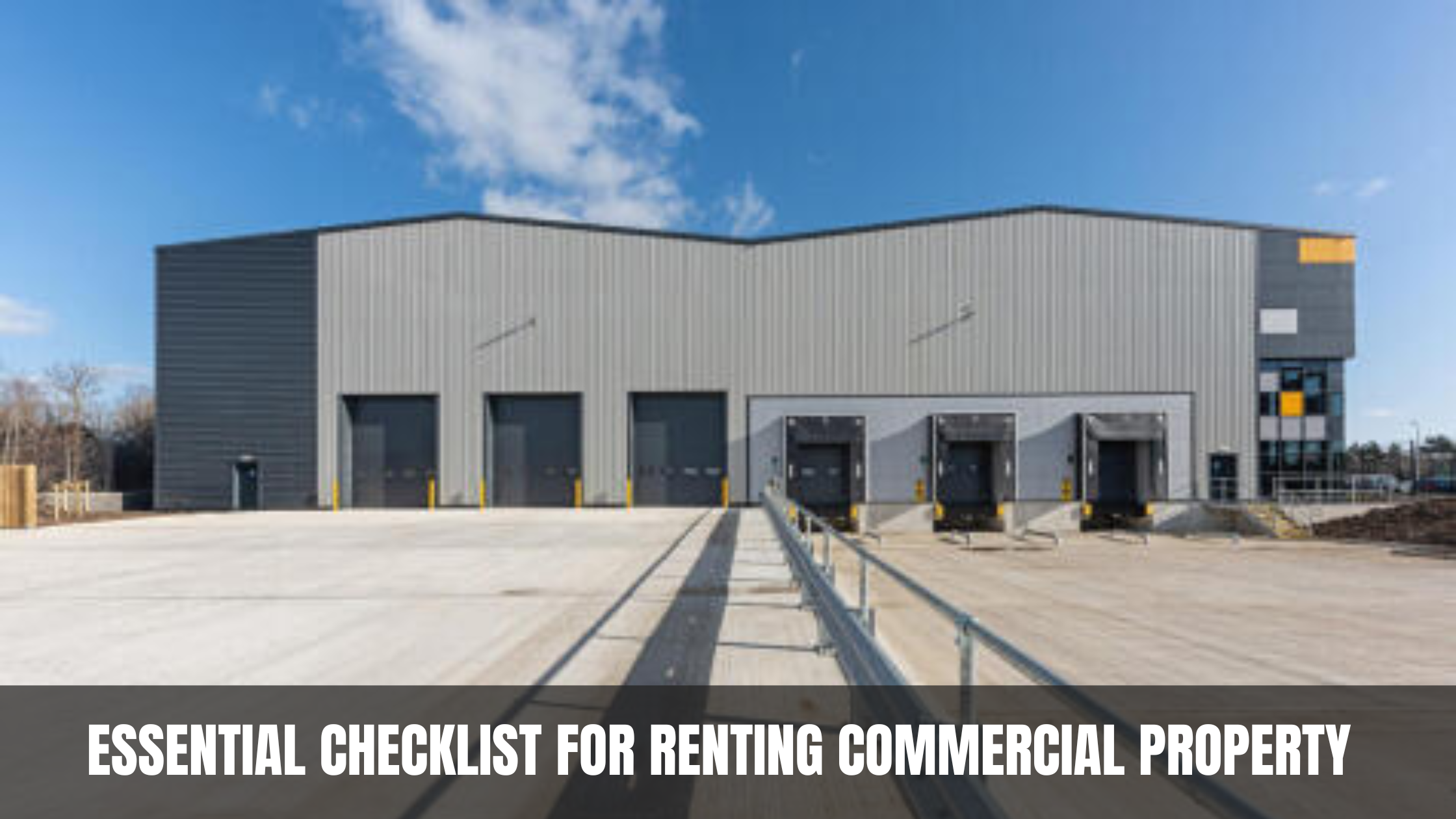 essential checklist for renting commercial property